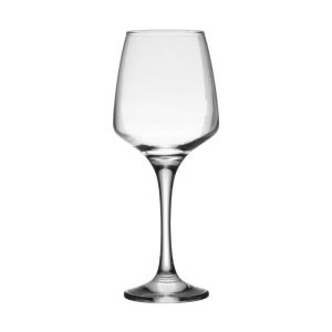 S/6 WINE GLASS CLEAR 330CC Φ8Χ20