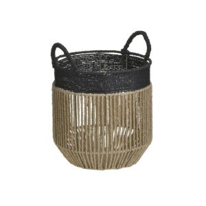 Натурална плетена кошница φ30χ32