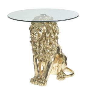 Холна маса със златен лъв Φ61Χ61