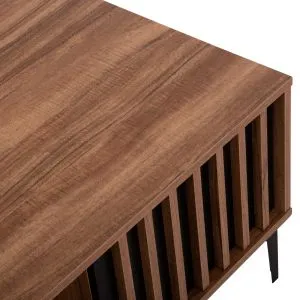 Холна маса серия Harry цвят натурал и черен пдч 110x60x43.5hсм Hm18007.01