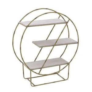 ЗЛАТНА МЕТАЛНА ЕТАЖЕРКА