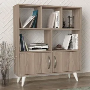 Shelf Orbit gray oak 90*22*105