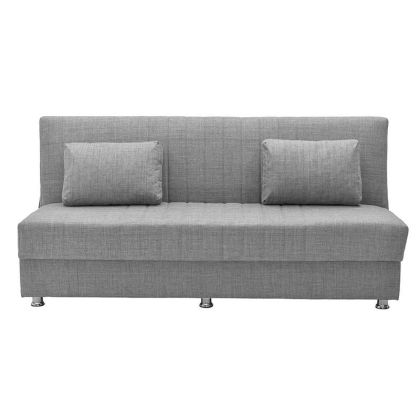 3 SEATER SOFA/BED LIGHT GREY 190Χ86Χ90/45 (190X110X45)