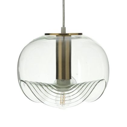 GLASS CEILING LUMINAIRE CLEAR Φ25Χ21