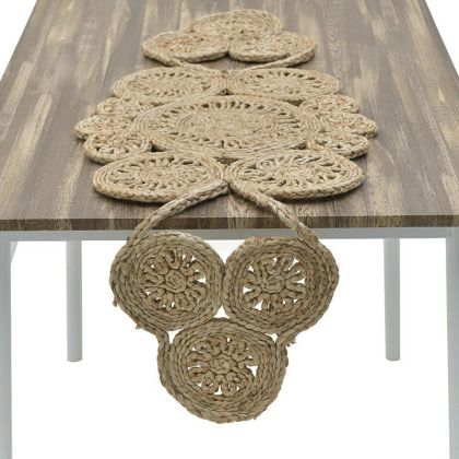JUTE TABLE RUNNER NATURAL 40X120