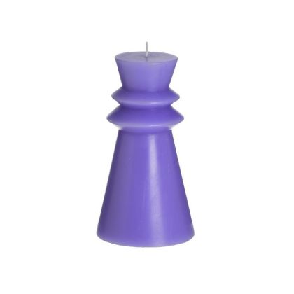 PARAFFIN CANDLE PURPLE Φ7X10