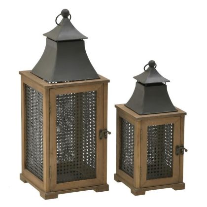 ДЕКОРАТИВНИ ФЕНЕРИ СЕТ 2БР 25X25X63