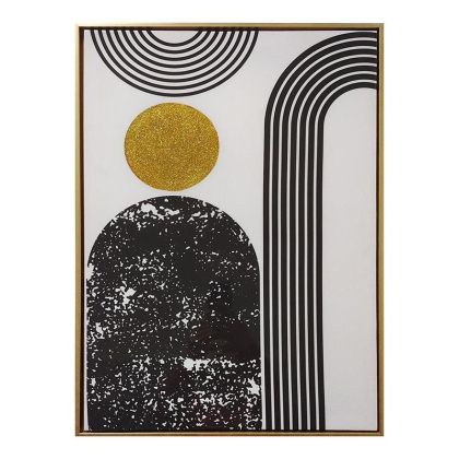 CANVAS WALL ART LINES/CIRCLE3S 50X4X70