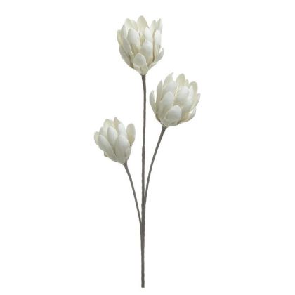 FOAM BRANCH/FLOWER WHITE H104