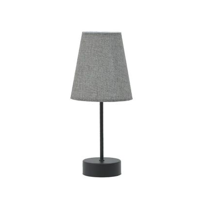 METAL TABLE LUMINAIRE BLACK/GREY 16X16X30