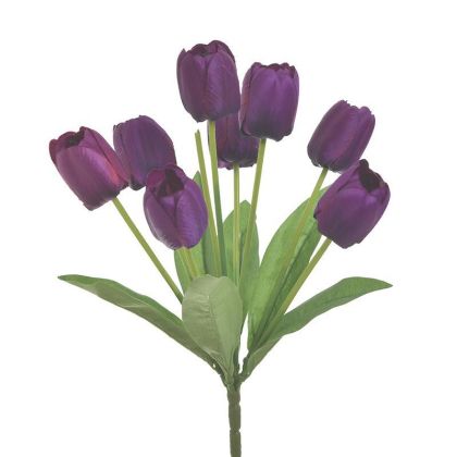 PL FLOWER/BOUQUET PURPLE H42
