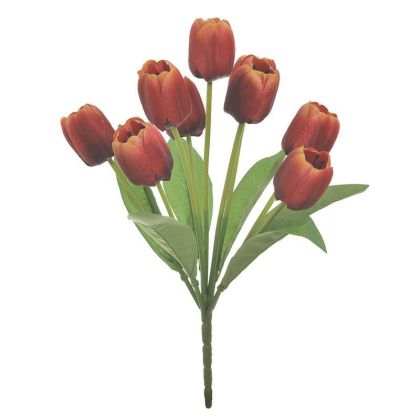 PL FLOWER/BOUQUET RED/ORANGE H42