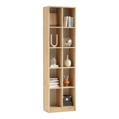 Oteca 10-местна библиотека в естествен нюанс 51,1x25,4x180см