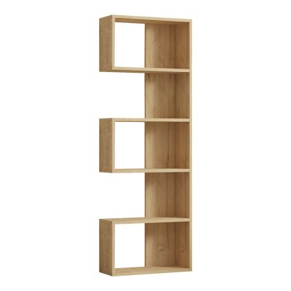Cascade етажерка в нюанс дъб 51.8x22x150см