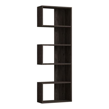 Cascade етажерка в нюанс тъмен орех 51.8x22x150см