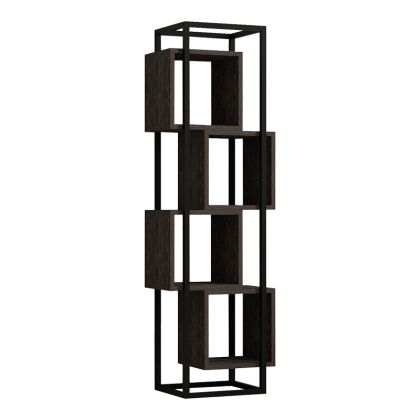 Етажерка Gridur в нюанс тъмен орех 44x29x140см