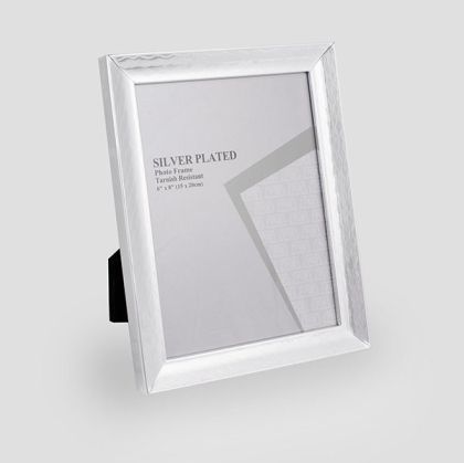 РАМКА ЗА СНИМКИ, СРЕБЪРНО ПОКРИТИЕ, СРЕБРИСТА, 15х20см