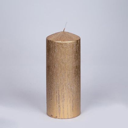 СВЕЩ GOLD RUSTIC 7x18см