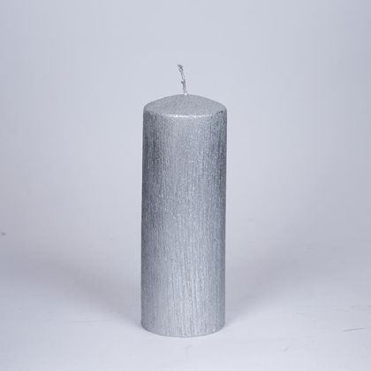 СВЕЩ SILVER RUSTIC 7х18см