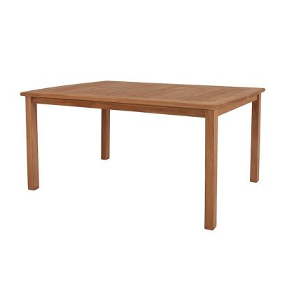 ГРАДИНСКА МАСА BALI МАСИВНО ТИКОВО ДЪРВО НАТУРАЛЕН ЦВЯТ 140X80X75СМ