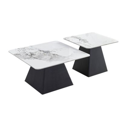 КОМПЛЕКТ ОТ 2 ХОЛНИ МАСИ 6050 БЯЛ ЦВЯТ 80X80+60X60СМ