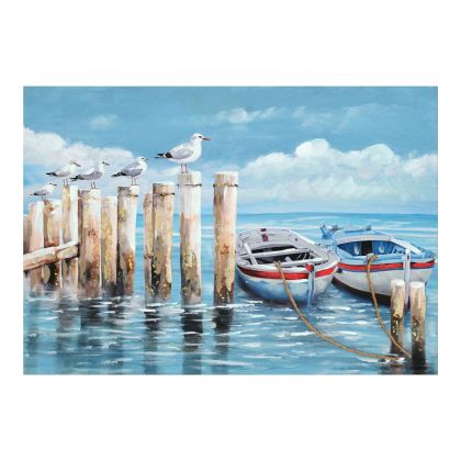 КАРТИНА ВЪРХУ ПЛАТНО PORT 100X3X70СМ