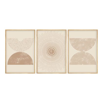 КАРТИНИ TERPEN ТРИПТИХ С ДИГИТАЛЕН ПЕЧАТ 50X2X70СМ