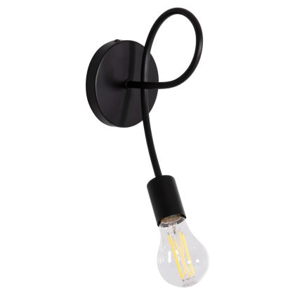 СТЕНЕН АПЛИК FRIDRIK HM7399.11 МЕТАЛЕН В ЧЕРНО 12X15.5X28.5HCM