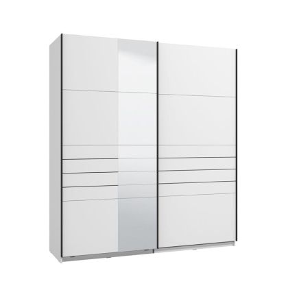 ГАРДЕРОБ VEYMONT 200 OG H217 БЯЛ ЦВЯТ 195X61X218СМ