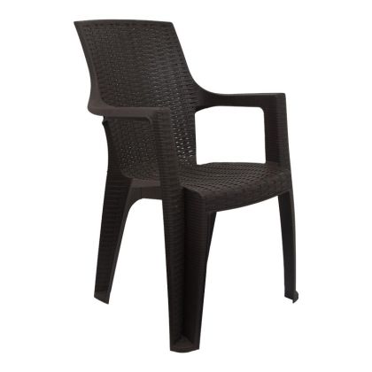 ГРАДИНСКИ СТОЛОВЕ MEGA КАФЯВ ЦВЯТ 58X58X90СМ