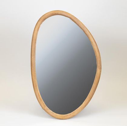 ОГЛЕДАЛО ДЪРВЕНО КАФЯВ ЦВЯТ 50X2,5X80СМ