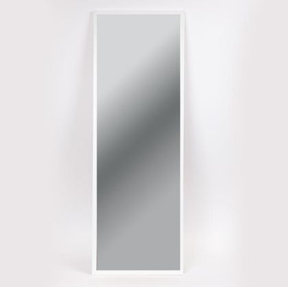 ОГЛЕДАЛО С ПЛАСТМАСОВА РАМКА БЯЛО 30X90СМ