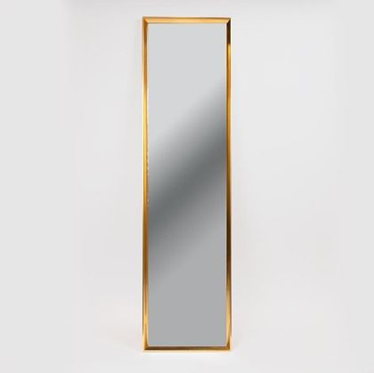 ОГЛЕДАЛО С ПЛАСТМАСОВА РАМКА ЗЛАТИСТО 30X120СМ