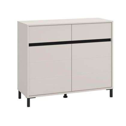 СТОЛОВЕ-БЮФЕТ MARRON 106 2K2F2V КАШМИР/ЧЕРЕН МАТОВ ЦВЯТ 106X40X90СМ