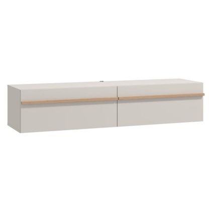 ТВ ШКАФ ARLES 154 2K2V КАШМИР/ЦВЯТ ДЪБ 154X42X32СМ