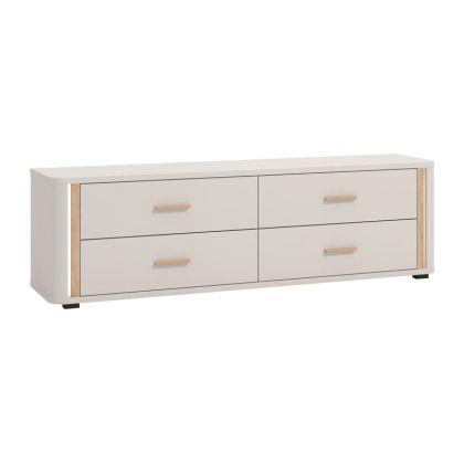 ТВ ШКАФ YORK 4F КАШМИР/АРТИЗАН ДЪБ ЦВЯТ 177X40X52СМ