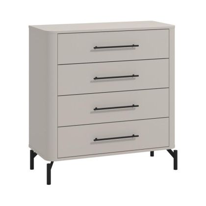 ШКАФ SERDICA 90 4F ЦВЯТ КАШМИР 90X40X94СМ