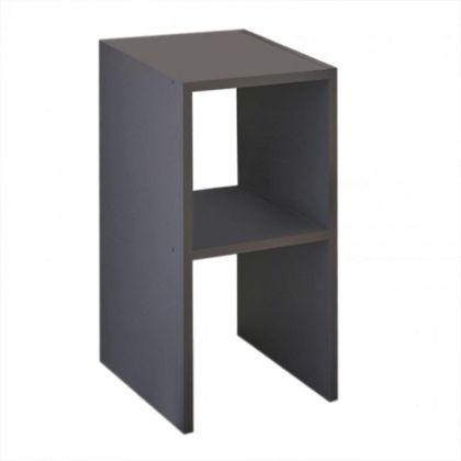 НОЩНО ШКАФЧЕ DESEO В АНТРАЦИТ 30X30X60СМ