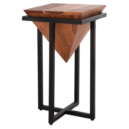 ПОМОЩНА МАСА HALIMA MILES-A HM8213.21 АКАЦИЯ МАСИВ 30x30x54,5Hcm.
