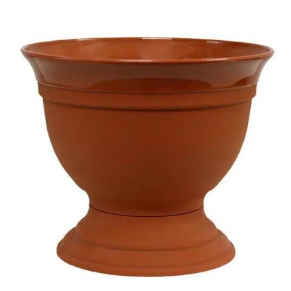 КАФЯВА ПЛАСТМАСОВА САКСИЯ GAZON IRIS - Φ28x24см