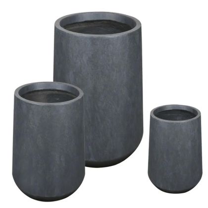 КОМПЛЕКТ ЦВЕТЯ ОТ ФИБЕРГЛИНА/3 Р: Φ30x45, М: Φ40x58, Д: Φ52x78см 12/PAL