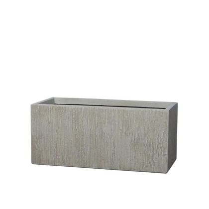 САКСИЯ ОТ ФИБЕРГЛИНА, ВИСОКА, СРЕДНА, БЕЖОВА, ПРАВОЪГЪЛНА - 65x29x29см