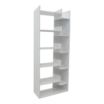 БИБЛИОТЕКА NAYA В БЯЛ ЦВЯТ 72X30X182.5 СМ