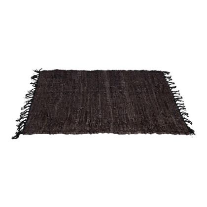 КИЛИМ LOOM, ТЪМНОКАФЯВ, 60X90, ДЯСНО