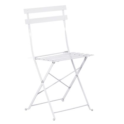 СГЪВАЕМ СТОЛ SOPHIE HM6337.01 МЕТАЛИК В БЯЛО 41X43X80ВСМ.