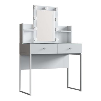 ТОАЛЕТКА REBY В БЯЛ ЦВЯТ 90X40X136.8 СМ
