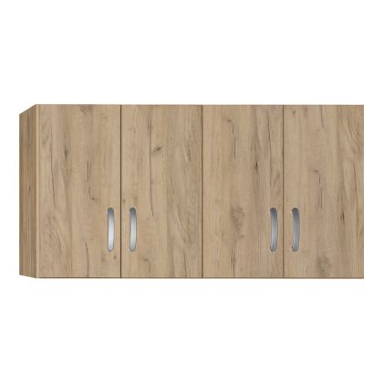 ШКАФ ZELIA 4 ВРАТИ, ЦВЯТ ДЪБ, 120X42X60СМ
