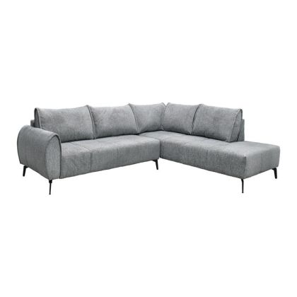 ДИВАН VELTON ДЕСЕН ЪГЪЛ СИВ ЦВЯТ 275X225X85СМ