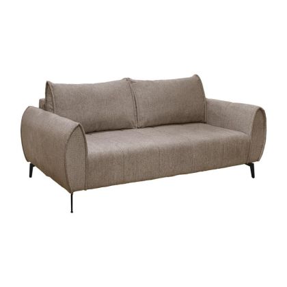 ТРИМЕСТЕН ДИВАН VELTON КАФЯВ ЦВЯТ 222X95X92СМ