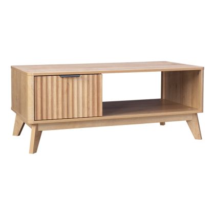 ХОЛНА МАСА HAMEA ОТ MDF В ЕСТЕСТВЕН ЦВЯТ 110X55.2X45СМ